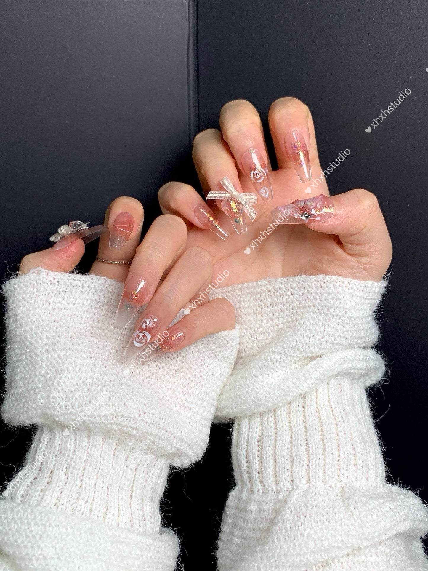 Pink Sakura Dreamy Nail Art