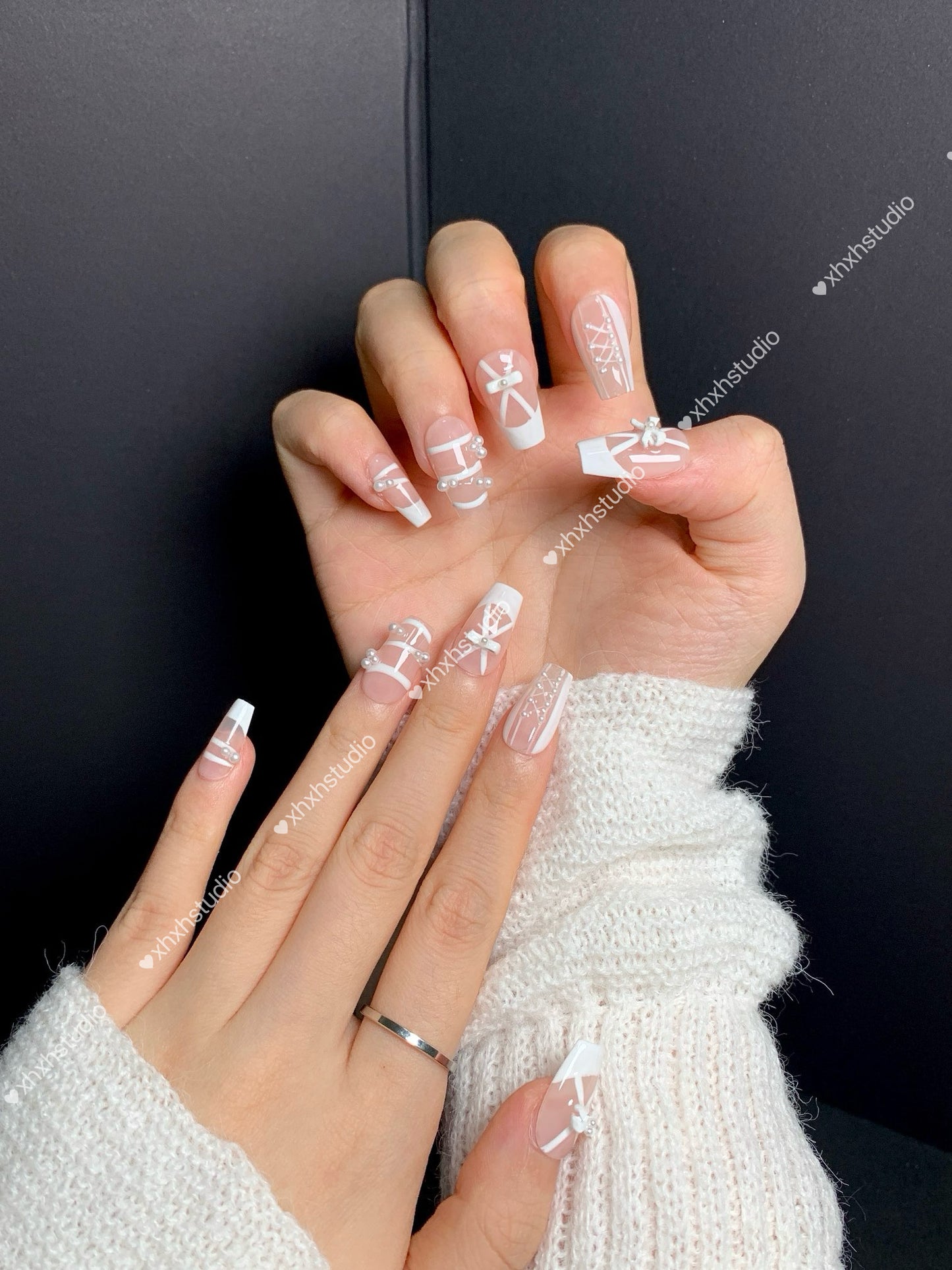 Ballet Sweetheart Nail Art