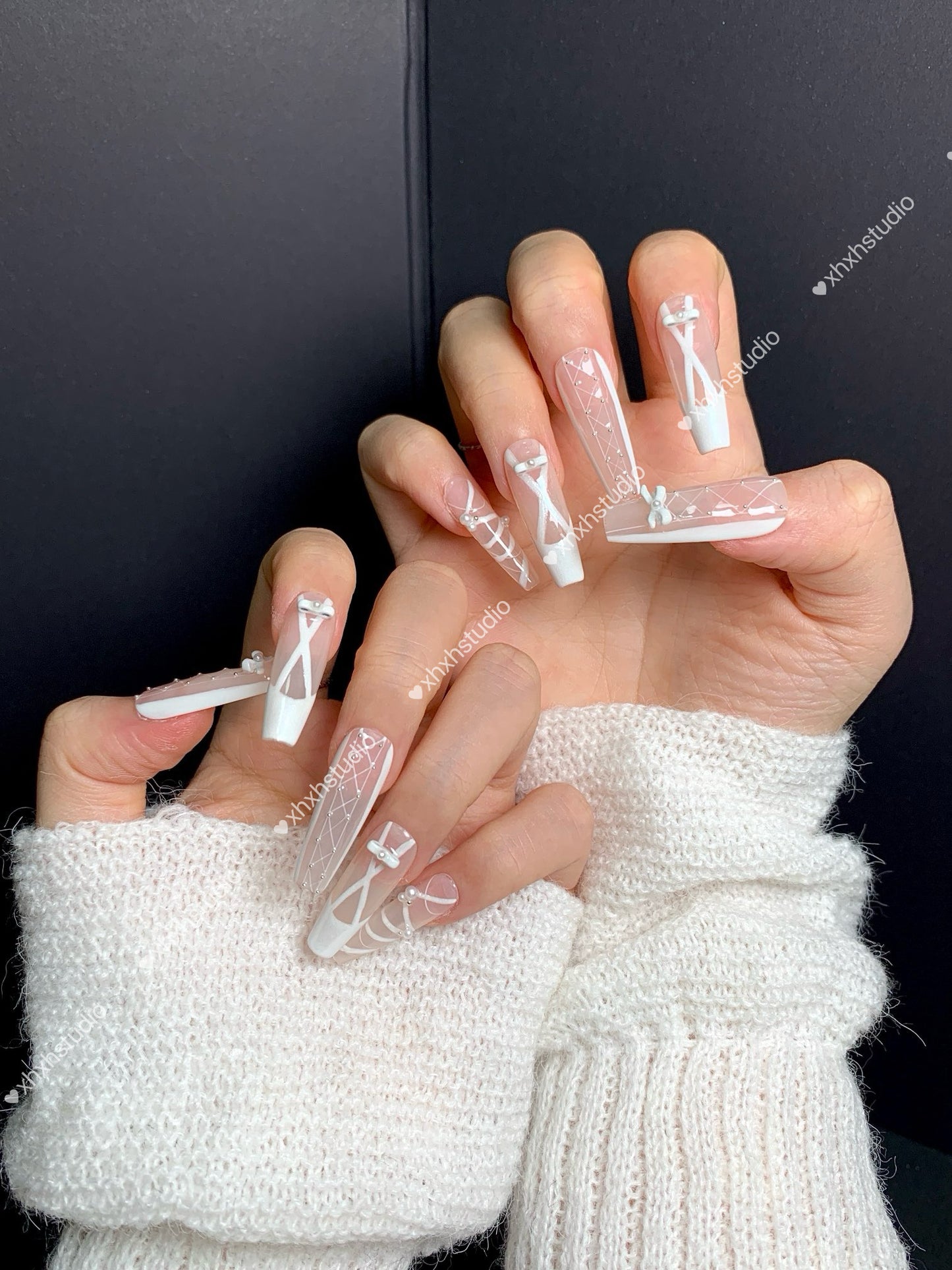 Ballet Dreamy Nail Art