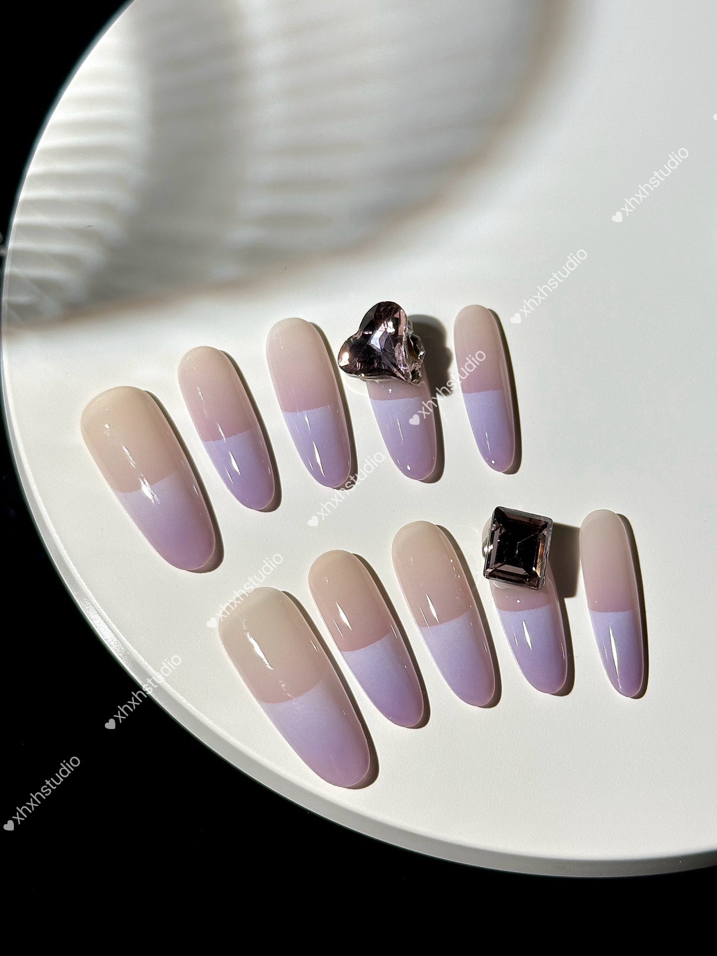 Pink - Purple Dream Nail Art