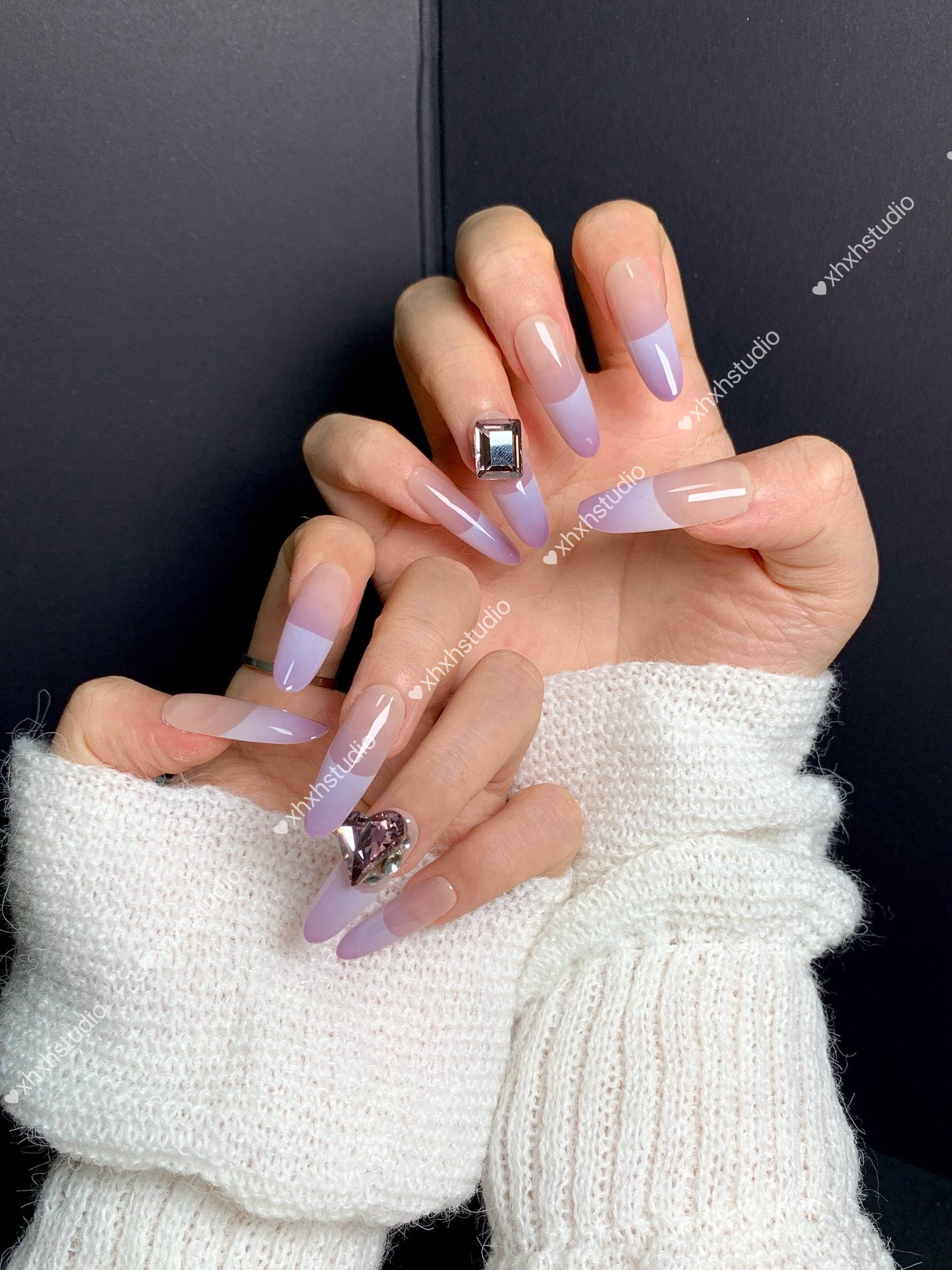 Pink - Purple Dream Nail Art