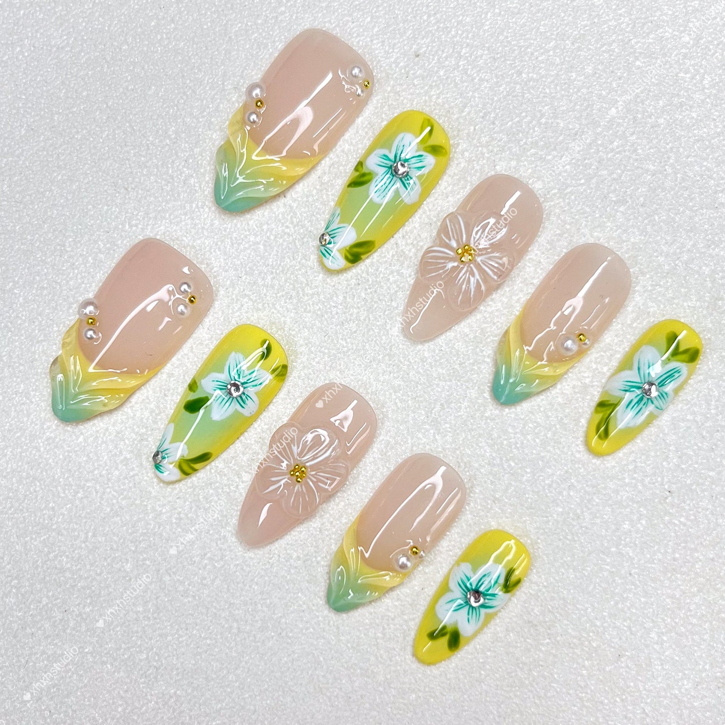 Spring Flower - like Nail Art