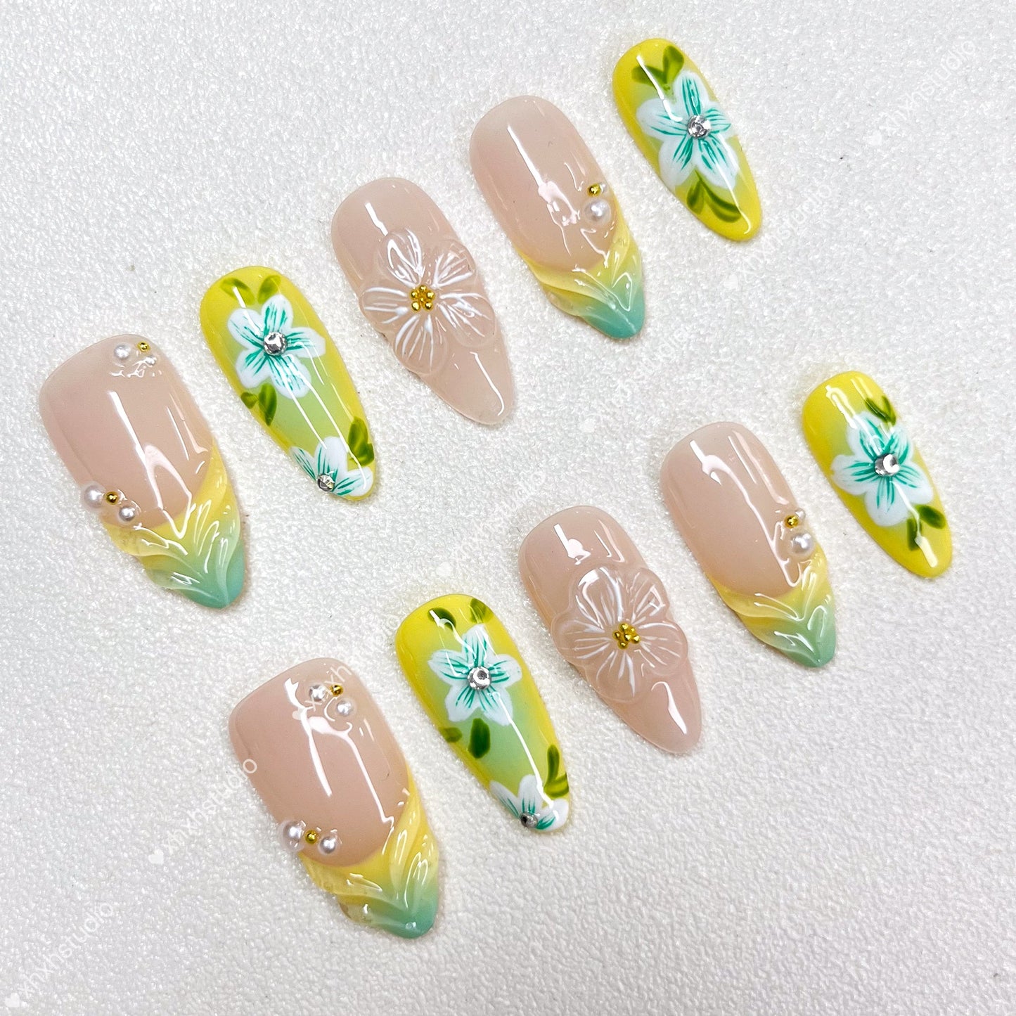 Spring Flower - like Nail Art
