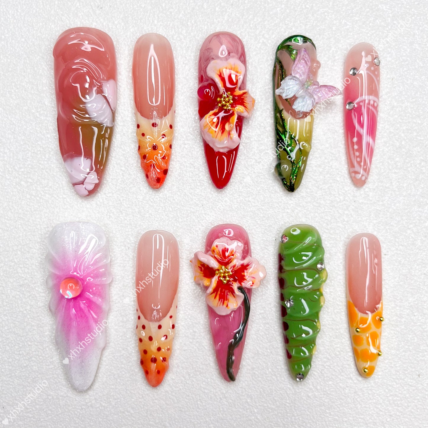 Flower - rhyme Dreamy Nail Art