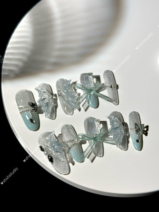 Dreamy Luminous Nail Art