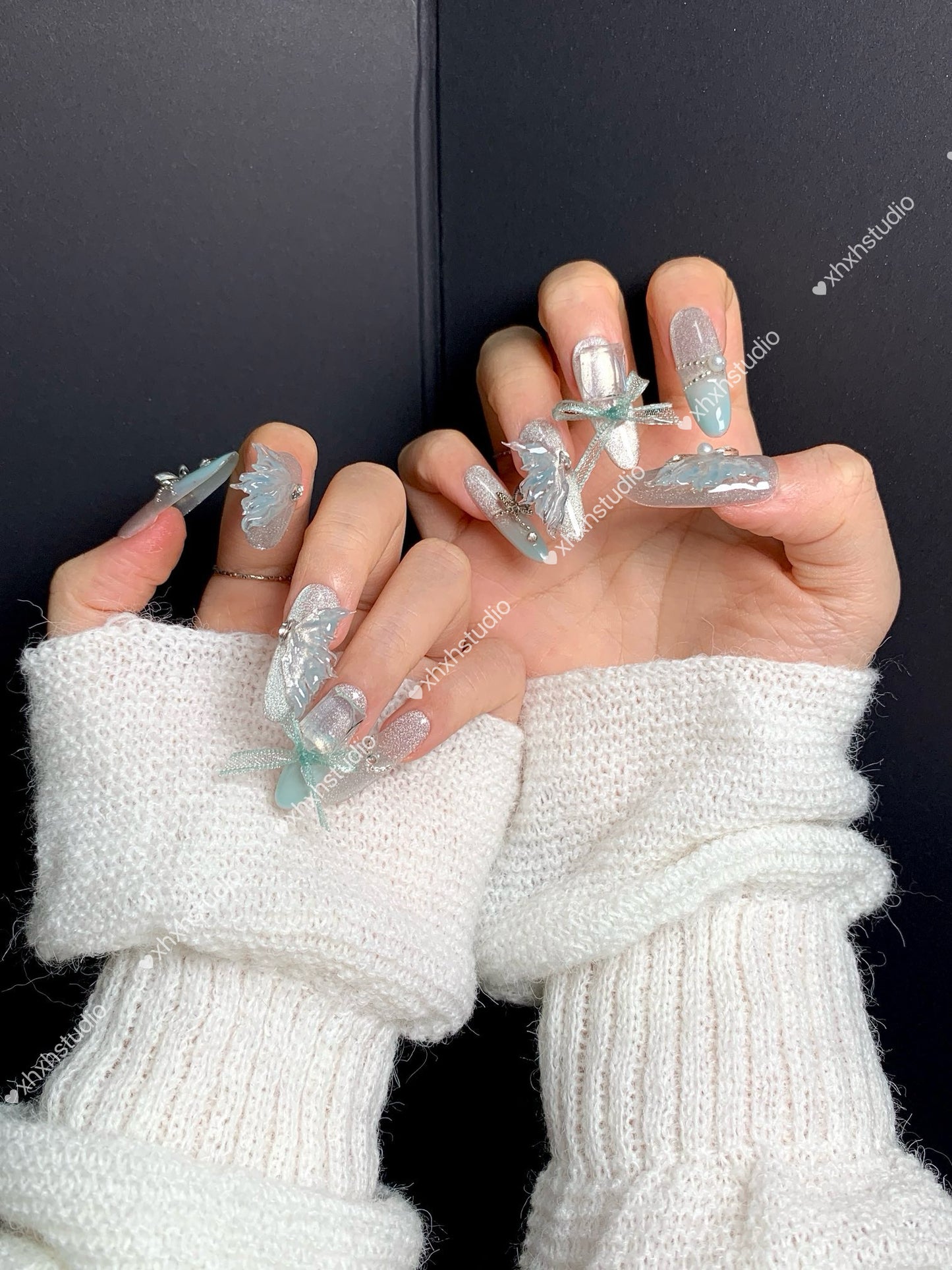 Dreamy Luminous Nail Art