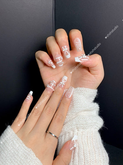 Ballet Sweetheart Nail Art