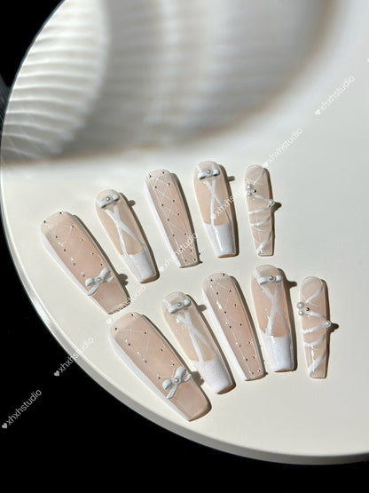 Ballet Dreamy Nail Art
