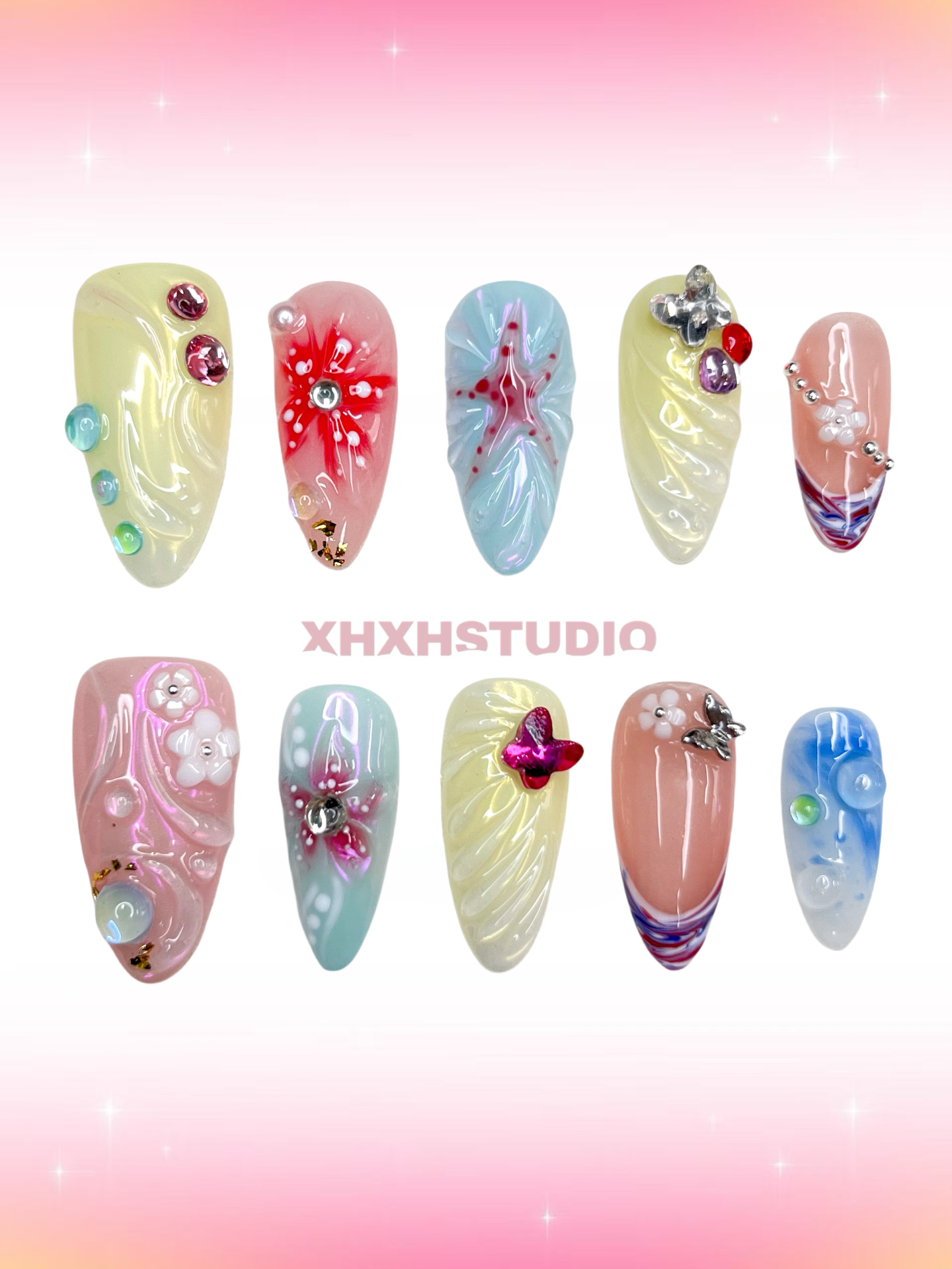 Fantasy Color Dreamy Nail Art