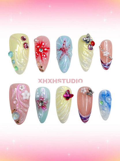 Fantasy Color Dreamy Nail Art