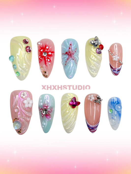 Fantasy Color Dreamy Nail Art