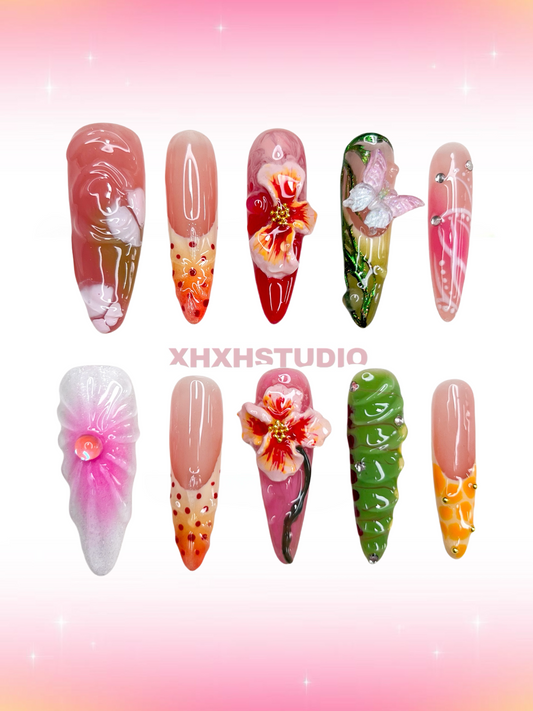 Flower - rhyme Dreamy Nail Art