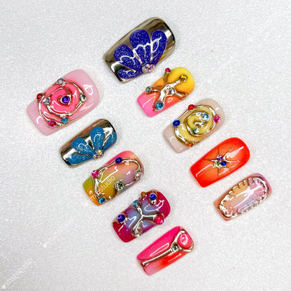 Brilliant Fantasy Art Nail Art