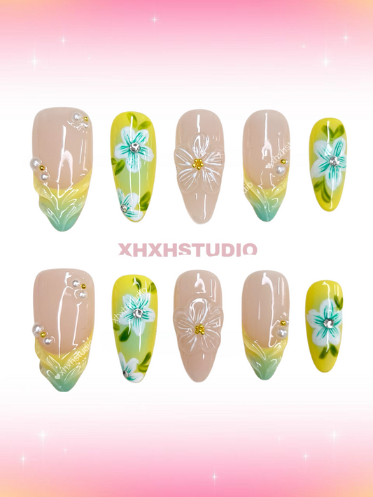 Spring Flower - like Nail Art