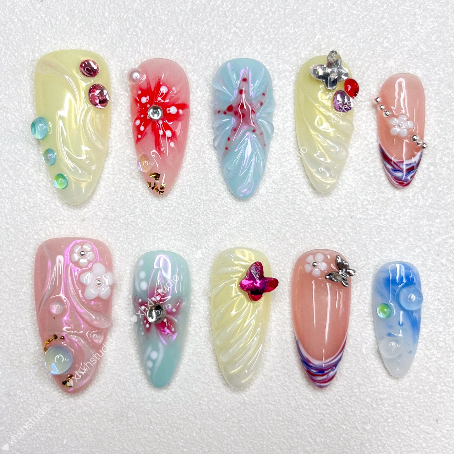 Fantasy Color Dreamy Nail Art