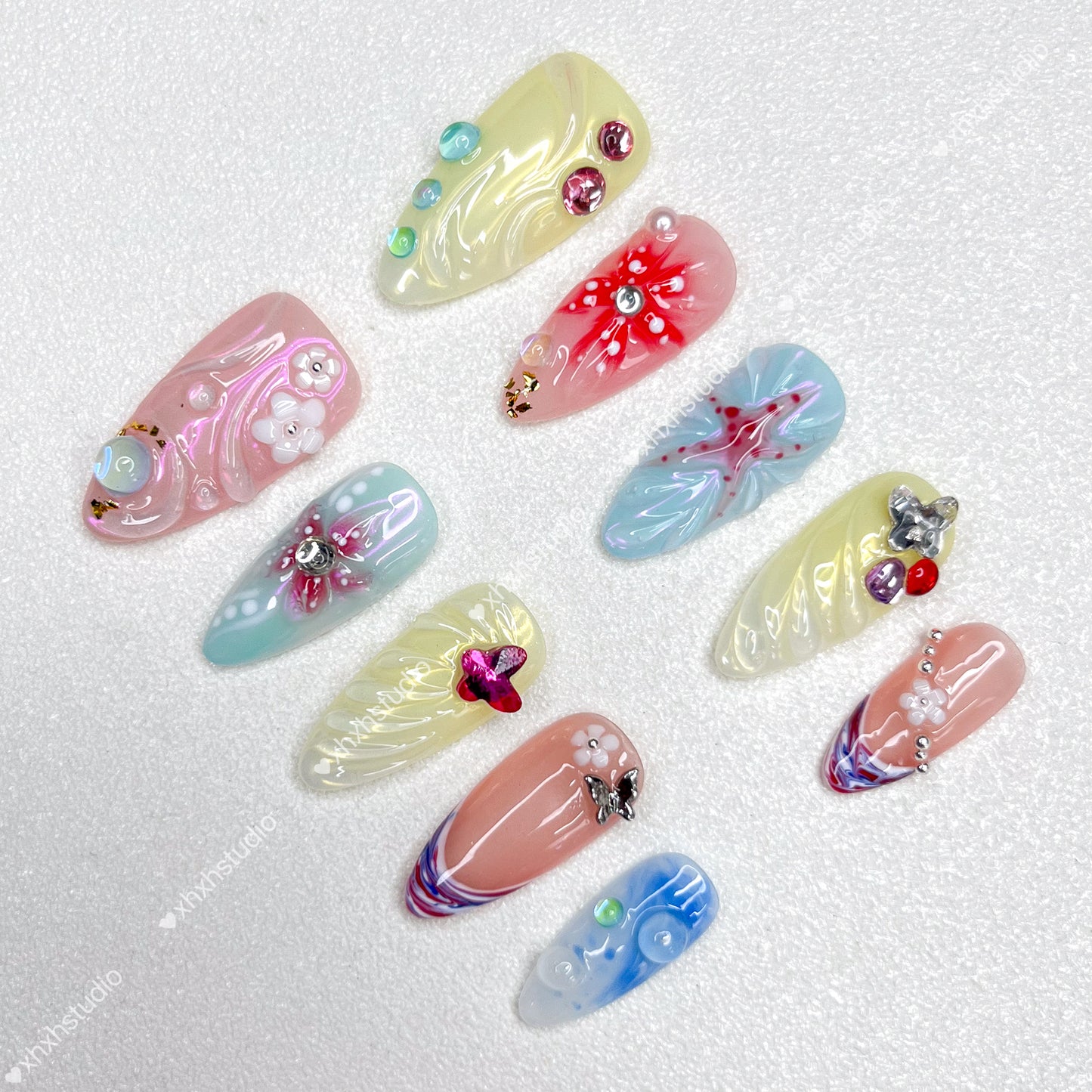 Fantasy Color Dreamy Nail Art
