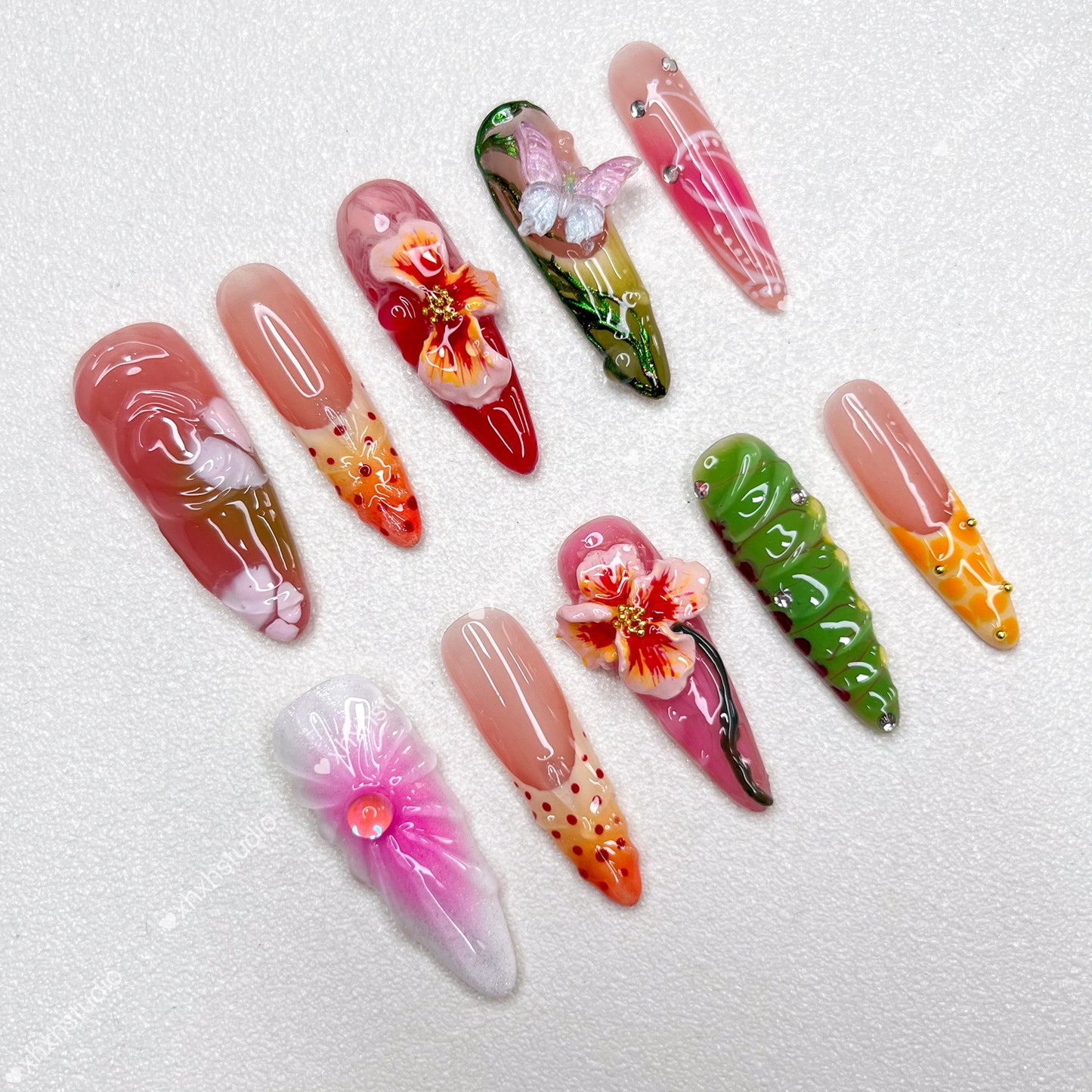 Flower - rhyme Dreamy Nail Art