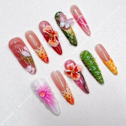 Flower - rhyme Dreamy Nail Art