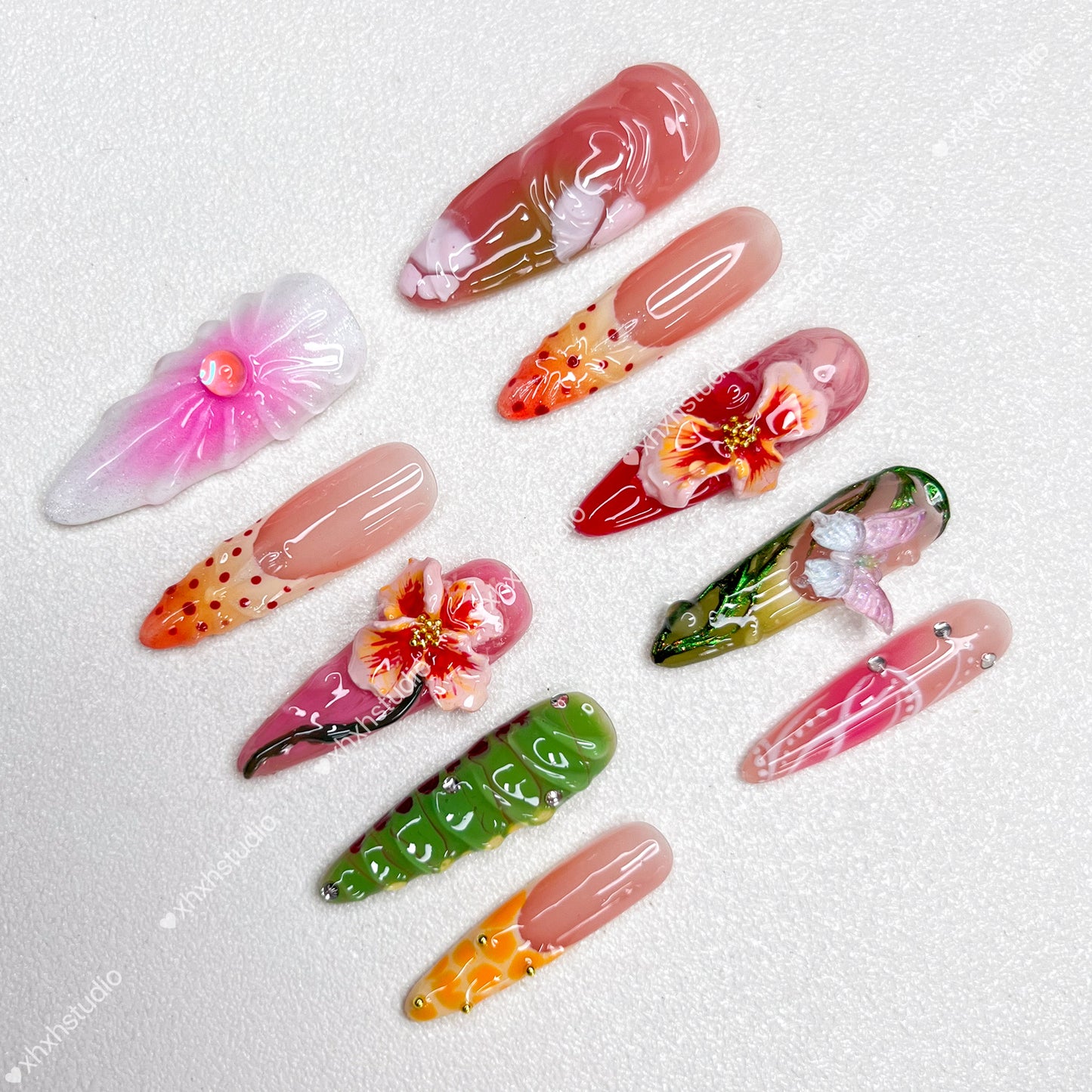 Flower - rhyme Dreamy Nail Art